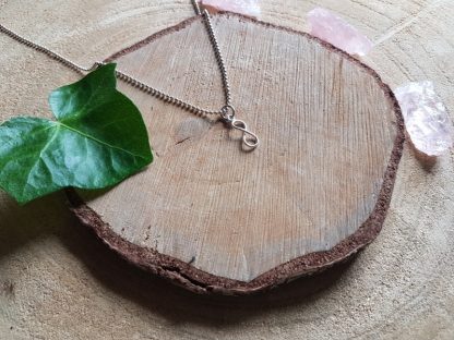 Zilveren hanger 'Lemniscaat' - Afbeelding 3